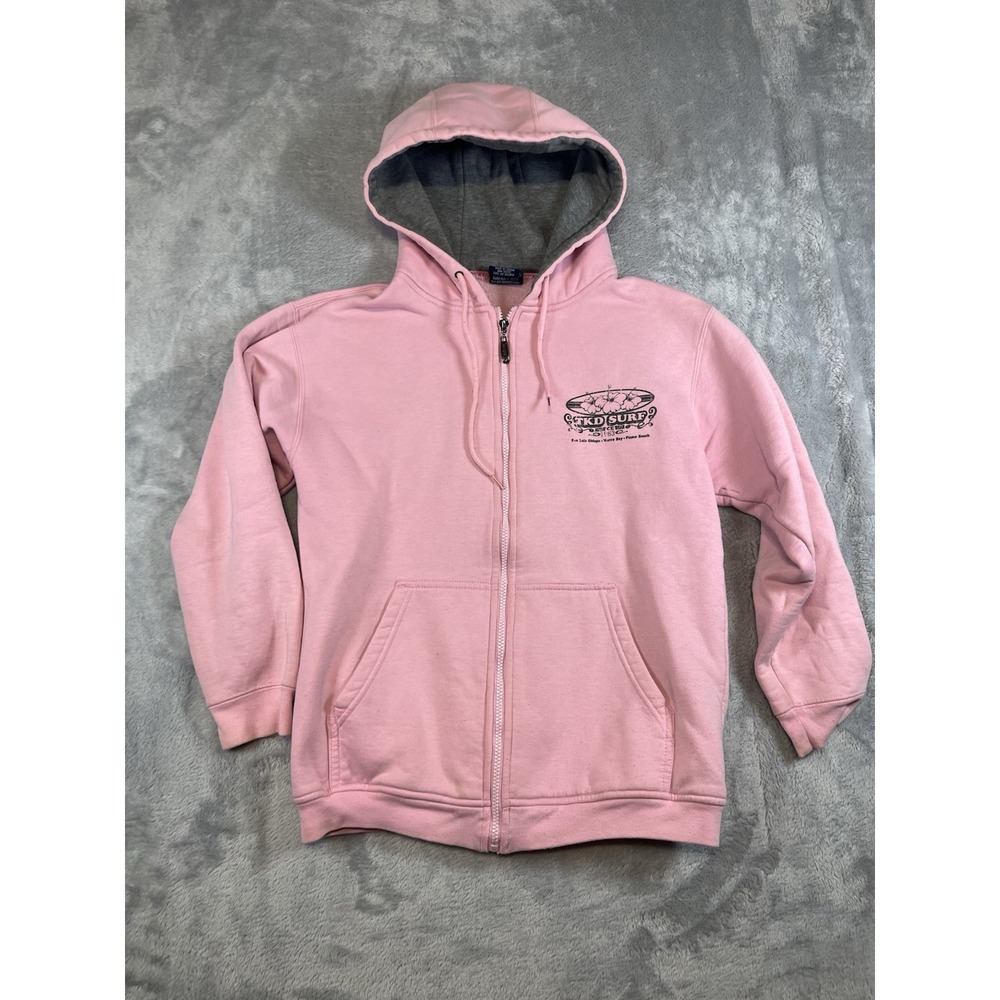 VTG 1983 The TDK Surf Challenge Jacket Pink Size Small Hibiscus Flower